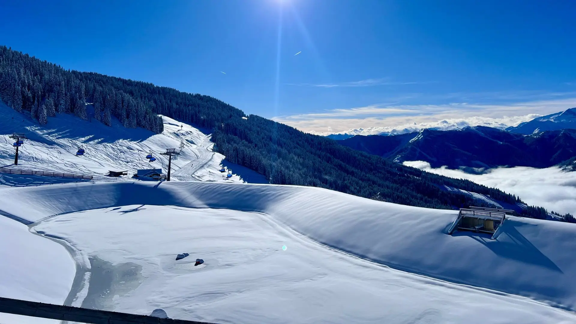 Wir sind mitten in der alpinen Bergwelt & Natur (1/4)